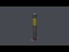 Post Barrier 3D model_2