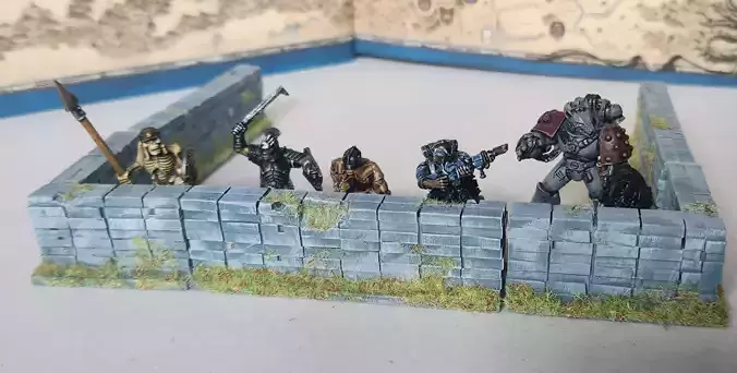 Brick Wall for 28mm