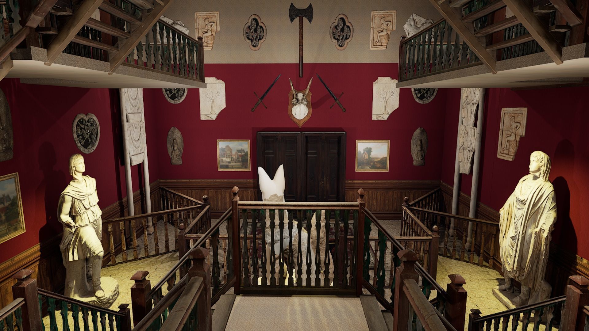 Victorian Elite Hotel 10 Storey 3D model_25