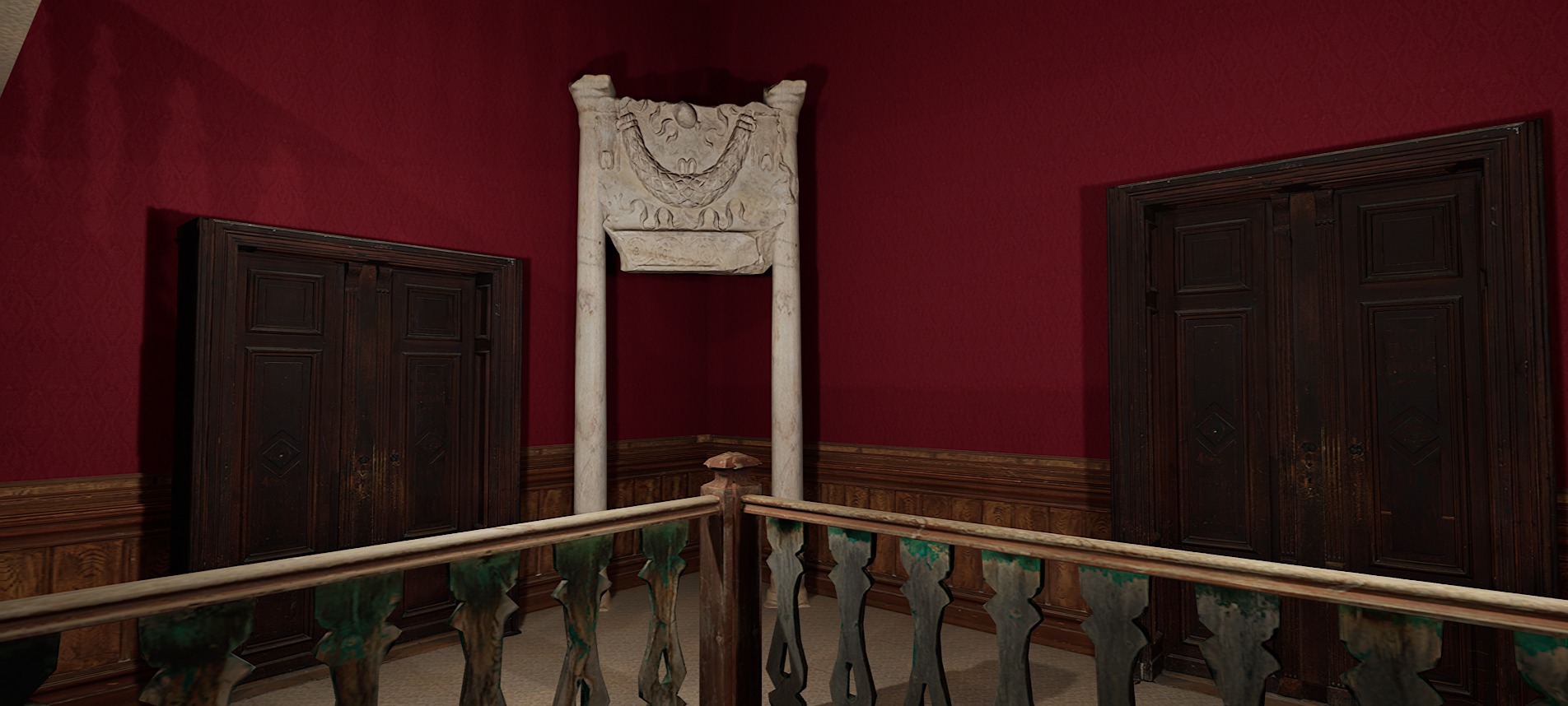 Victorian Elite Hotel 10 Storey 3D model_38