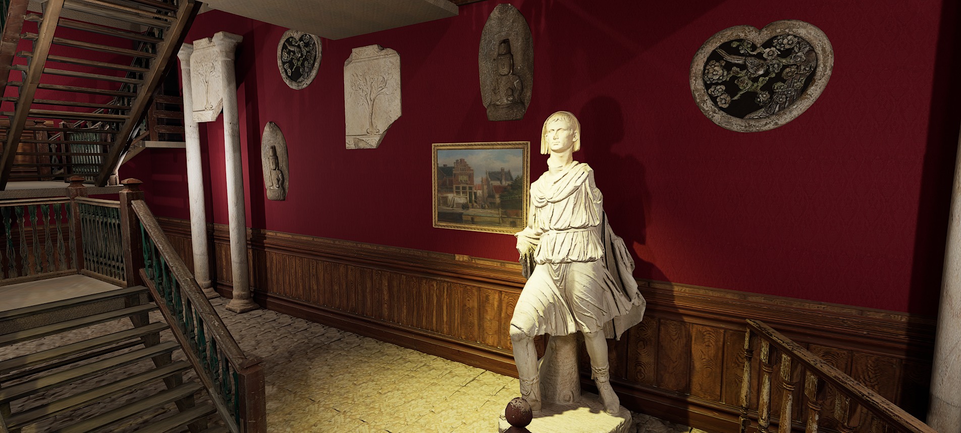 Victorian Elite Hotel 10 Storey 3D model_7