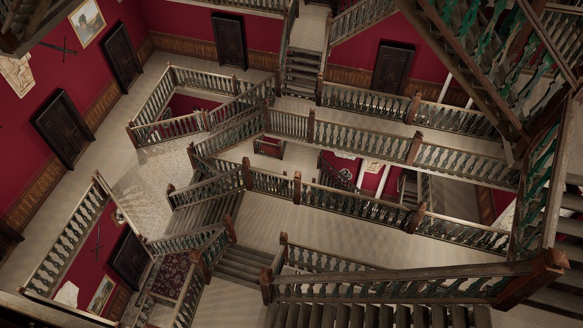 Victorian Elite Hotel 10 Storey 3D model_22