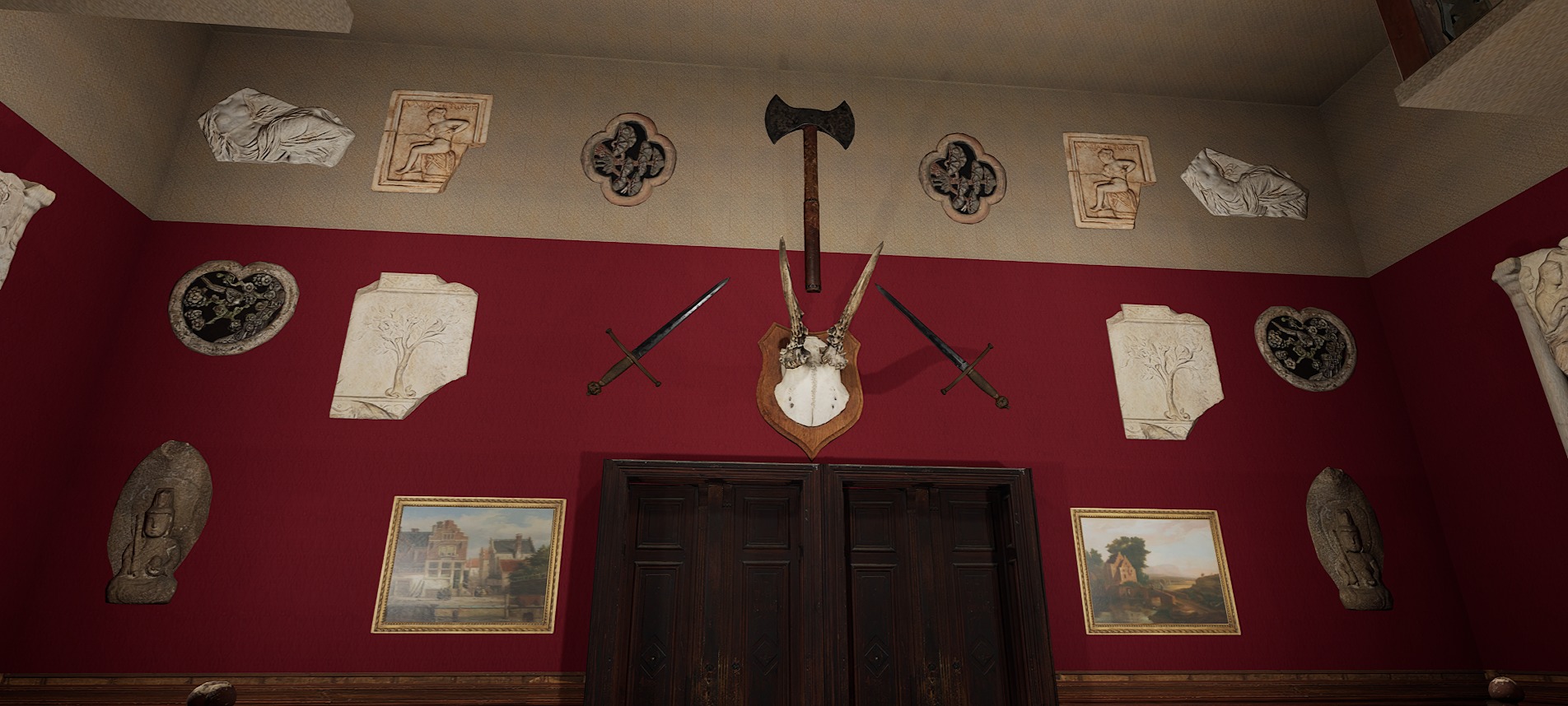 Victorian Elite Hotel 10 Storey 3D model_3