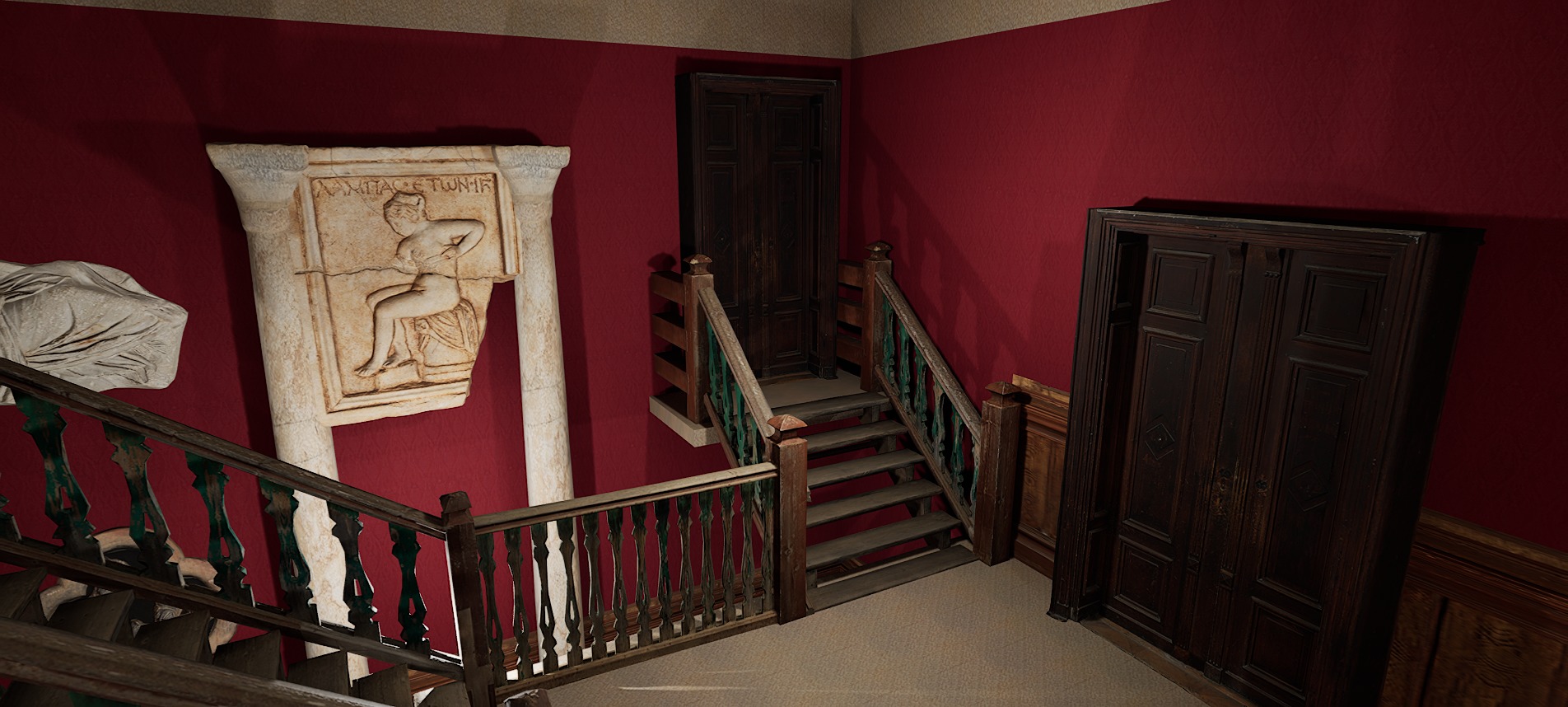 Victorian Elite Hotel 10 Storey 3D model_14