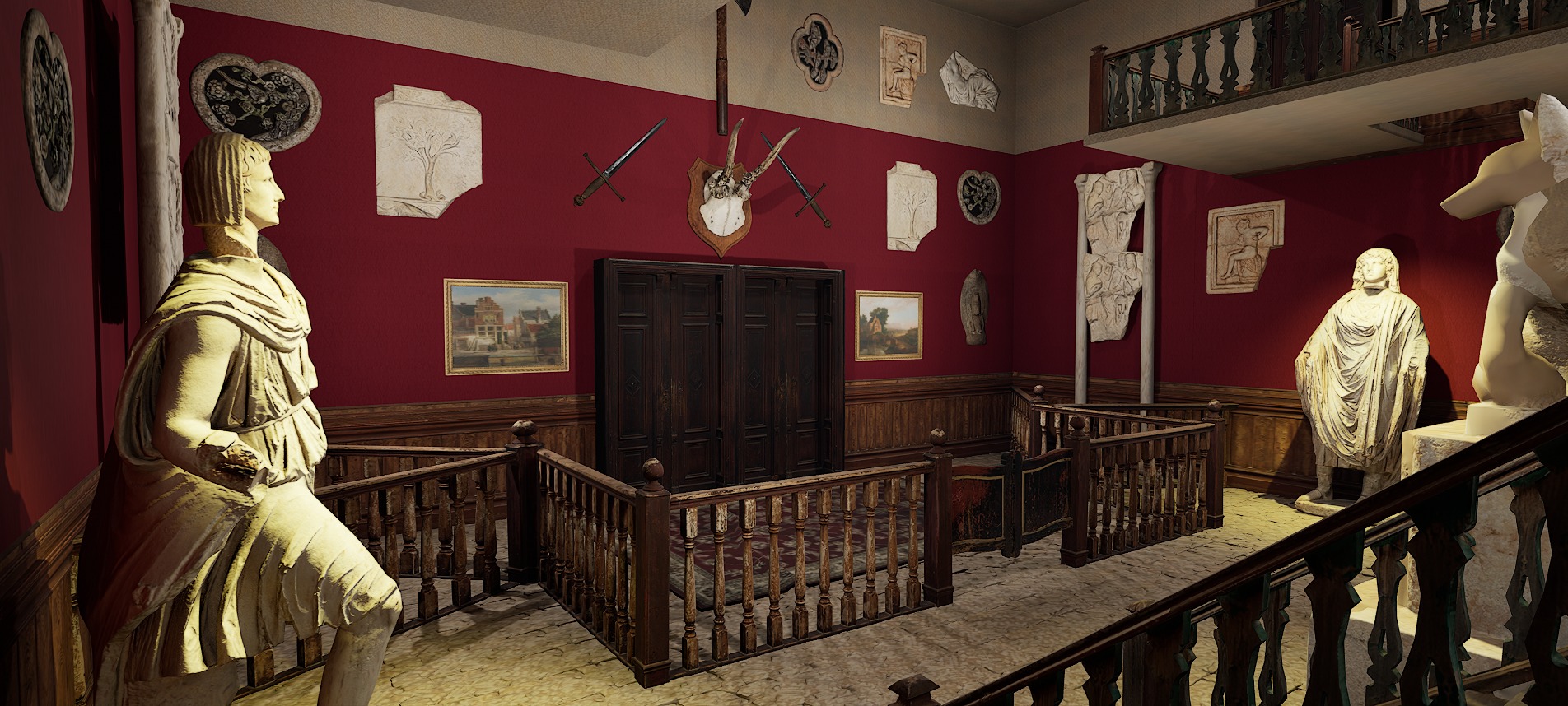 Victorian Elite Hotel 10 Storey 3D model_1