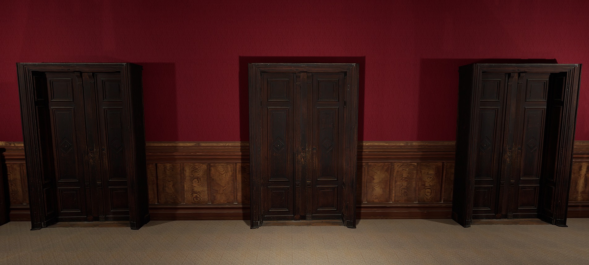 Victorian Elite Hotel 10 Storey 3D model_12