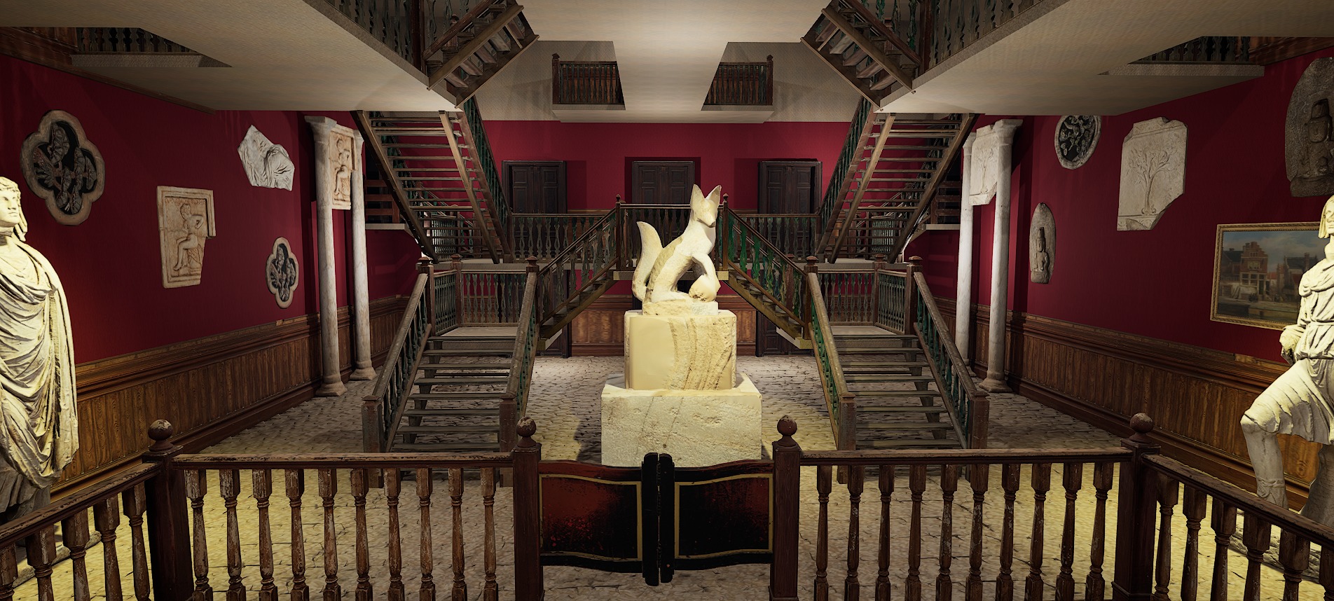 Victorian Elite Hotel 10 Storey 3D model_8