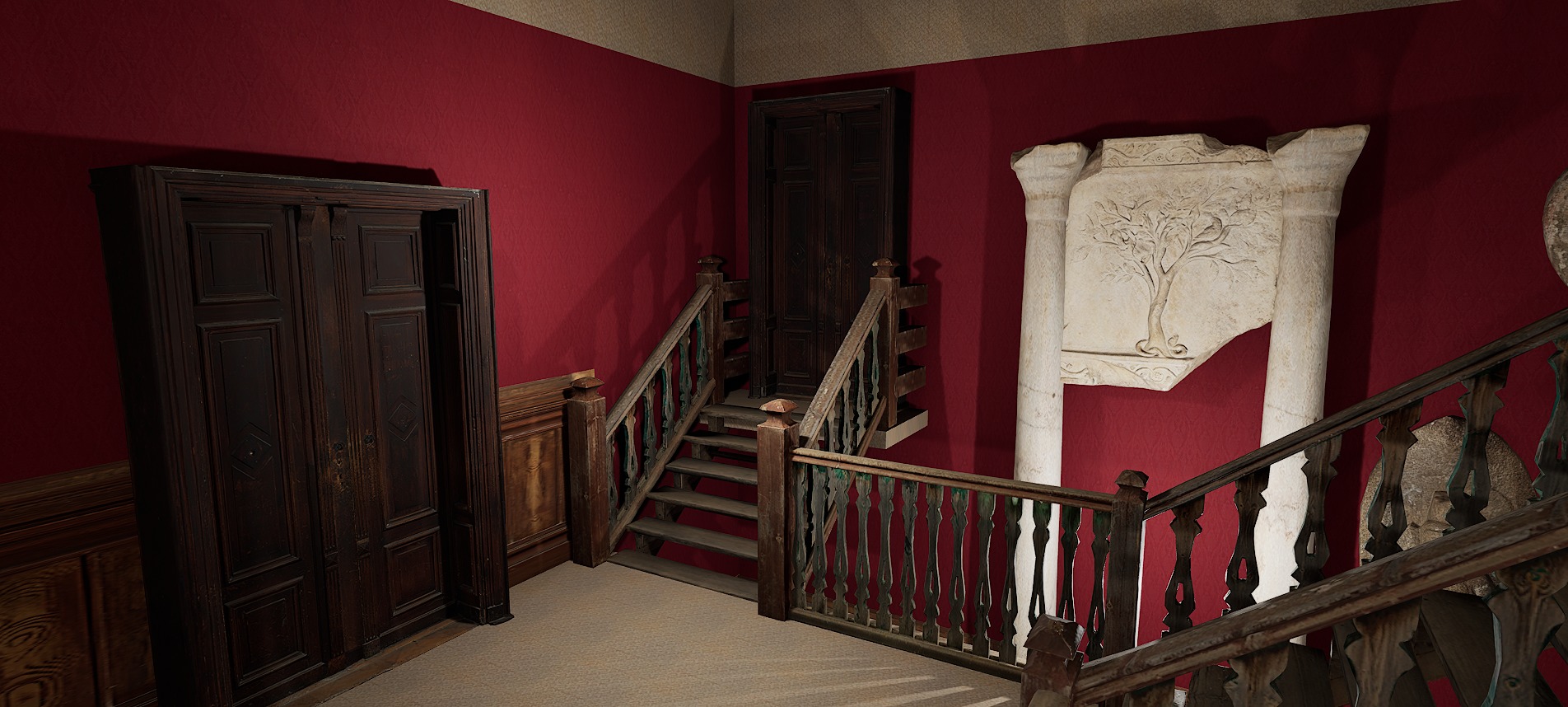 Victorian Elite Hotel 10 Storey 3D model_13