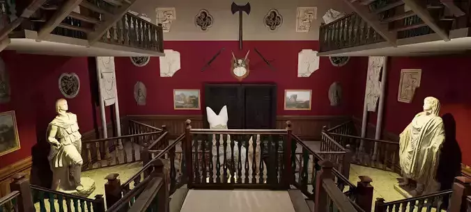 Victorian Elite Hotel 10 Storey 3D model