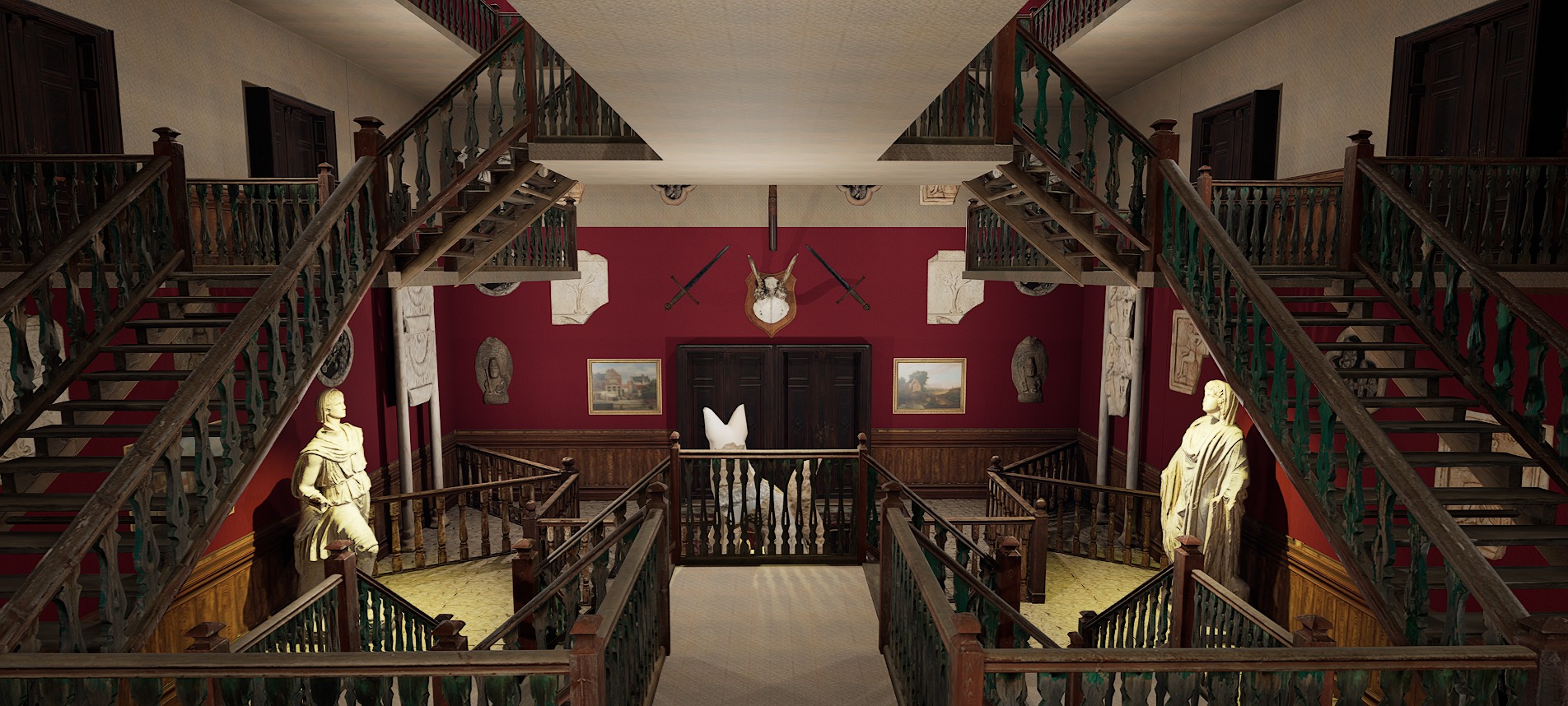 Victorian Elite Hotel 10 Storey 3D model_15