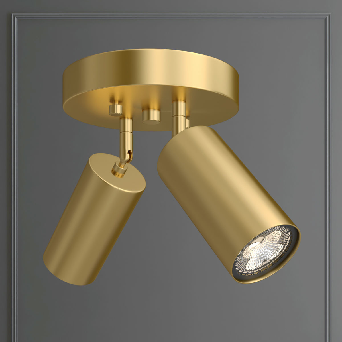 Spot light 3D model_1