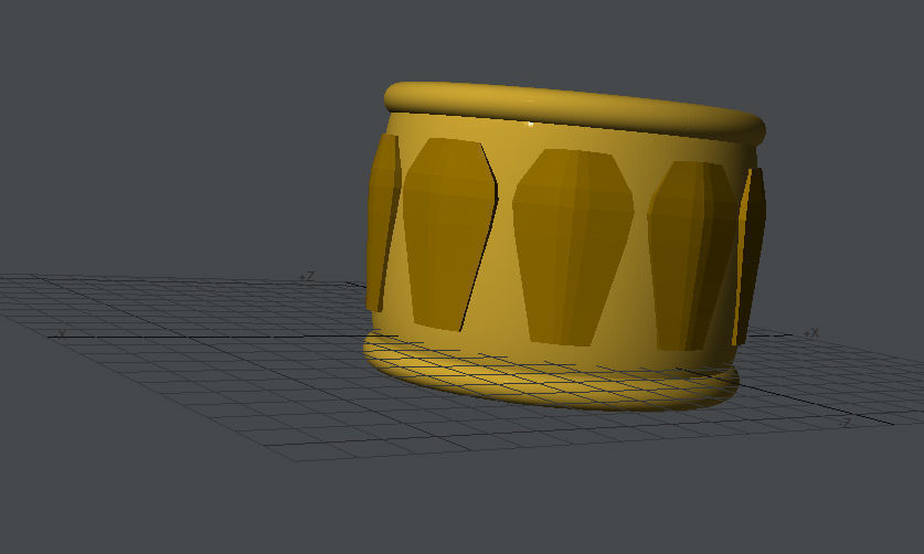 Vampirella inspired file set cosplay costume parts 3D print model_3