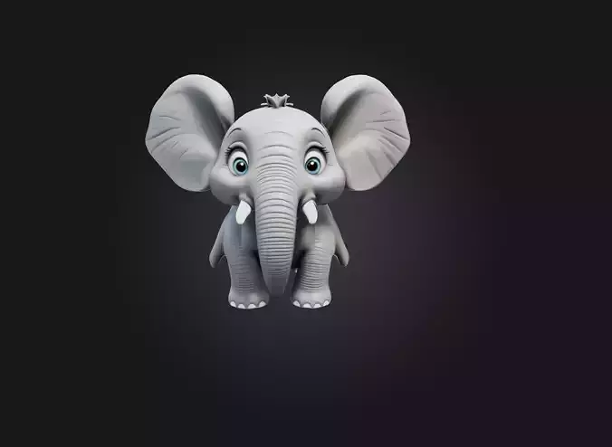 cartoon elephant