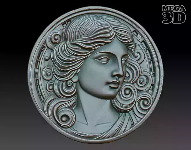 Roman Queen basrelief 18 241003