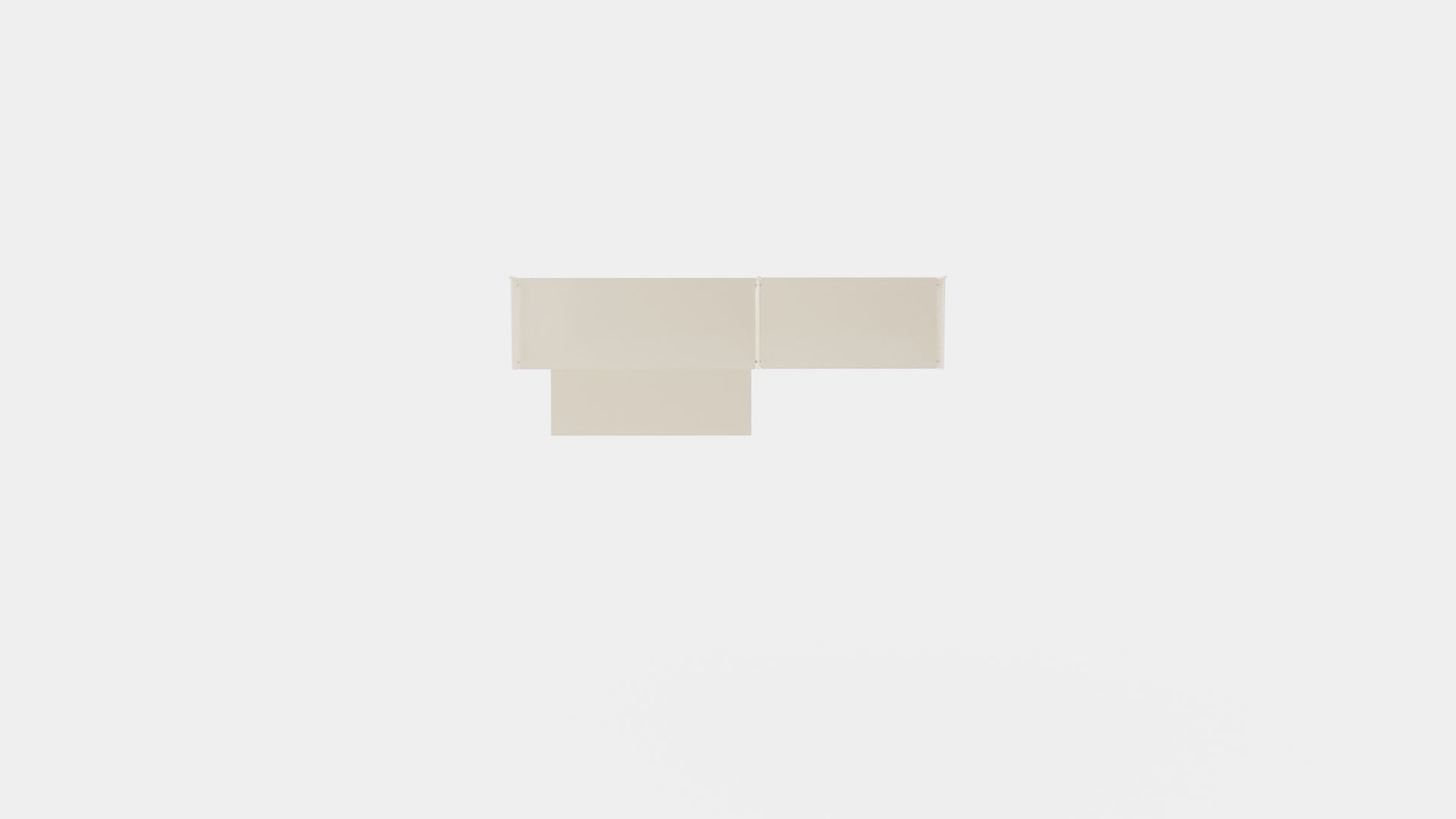 Workspace Shelf Low-poly 3D model_5