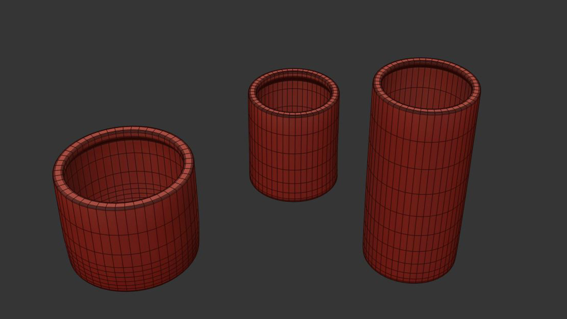 Light Sky Blue or White Vase 3D model_7