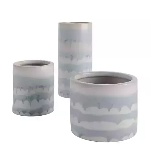 Light Sky Blue or White Vase