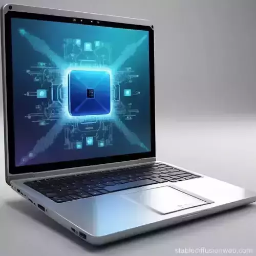 Smart Ai laptop Bujji 3d modal blender Low-poly 3D model