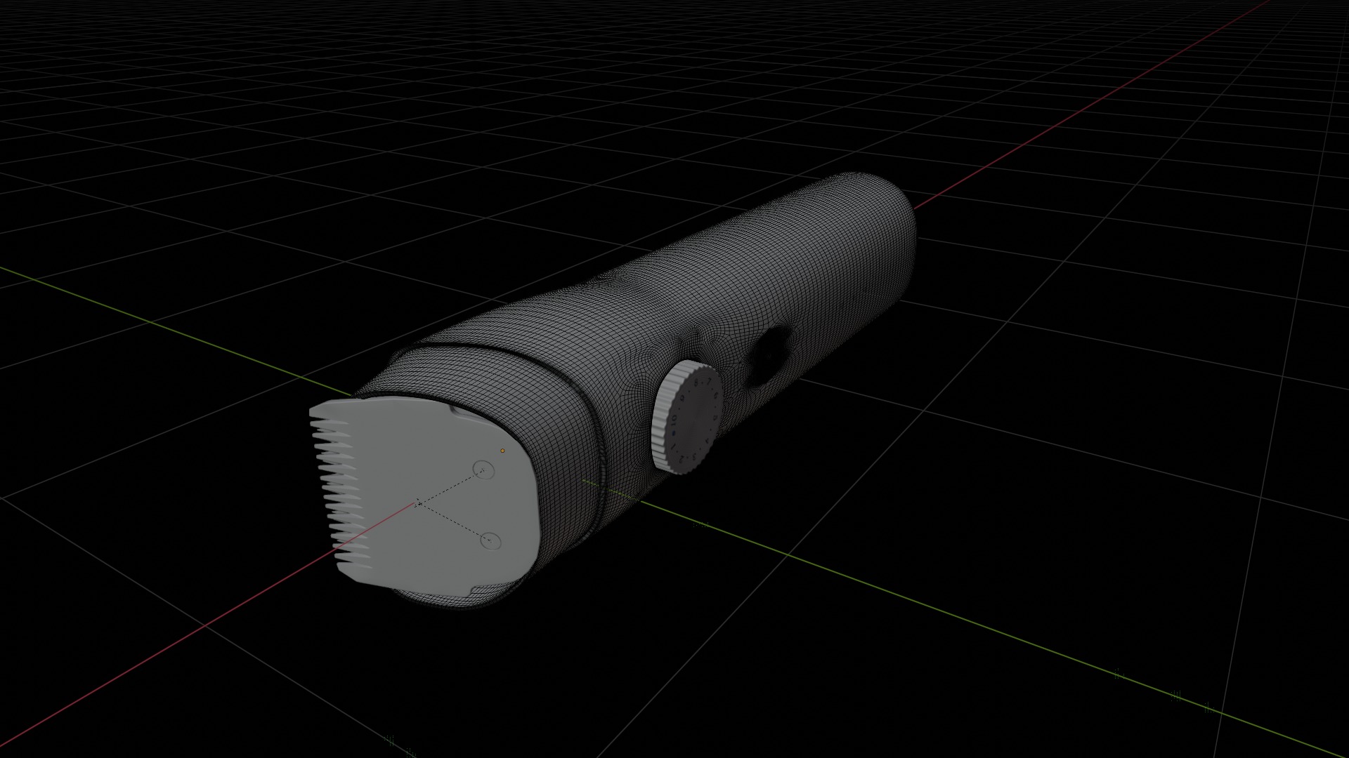 Hair Trimmer model 3D model_2