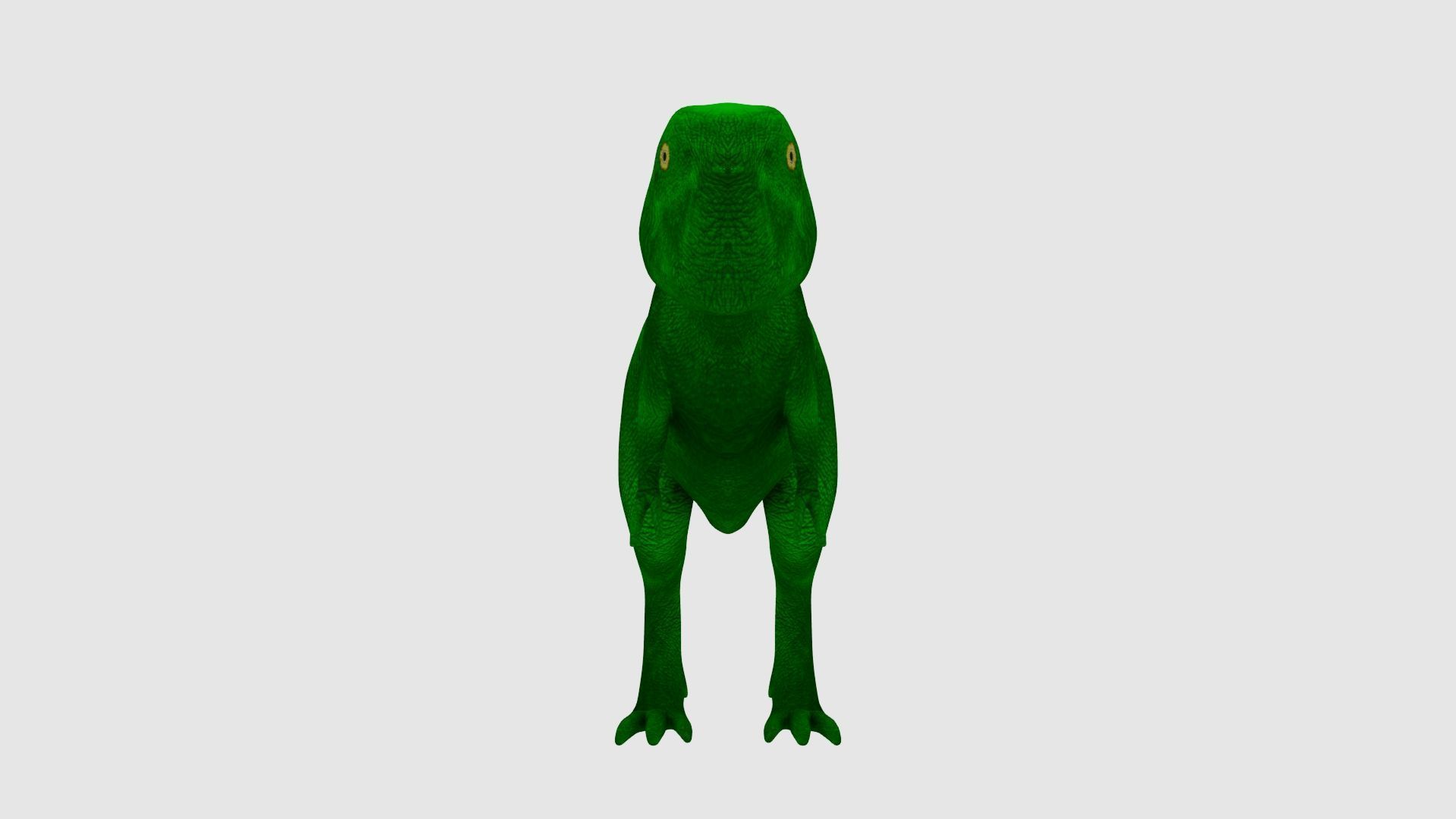 TRex Dinosaur Low-poly 3D model_1