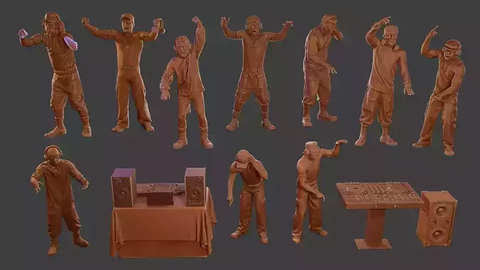 Male Music DJ MMDJM Pack 1