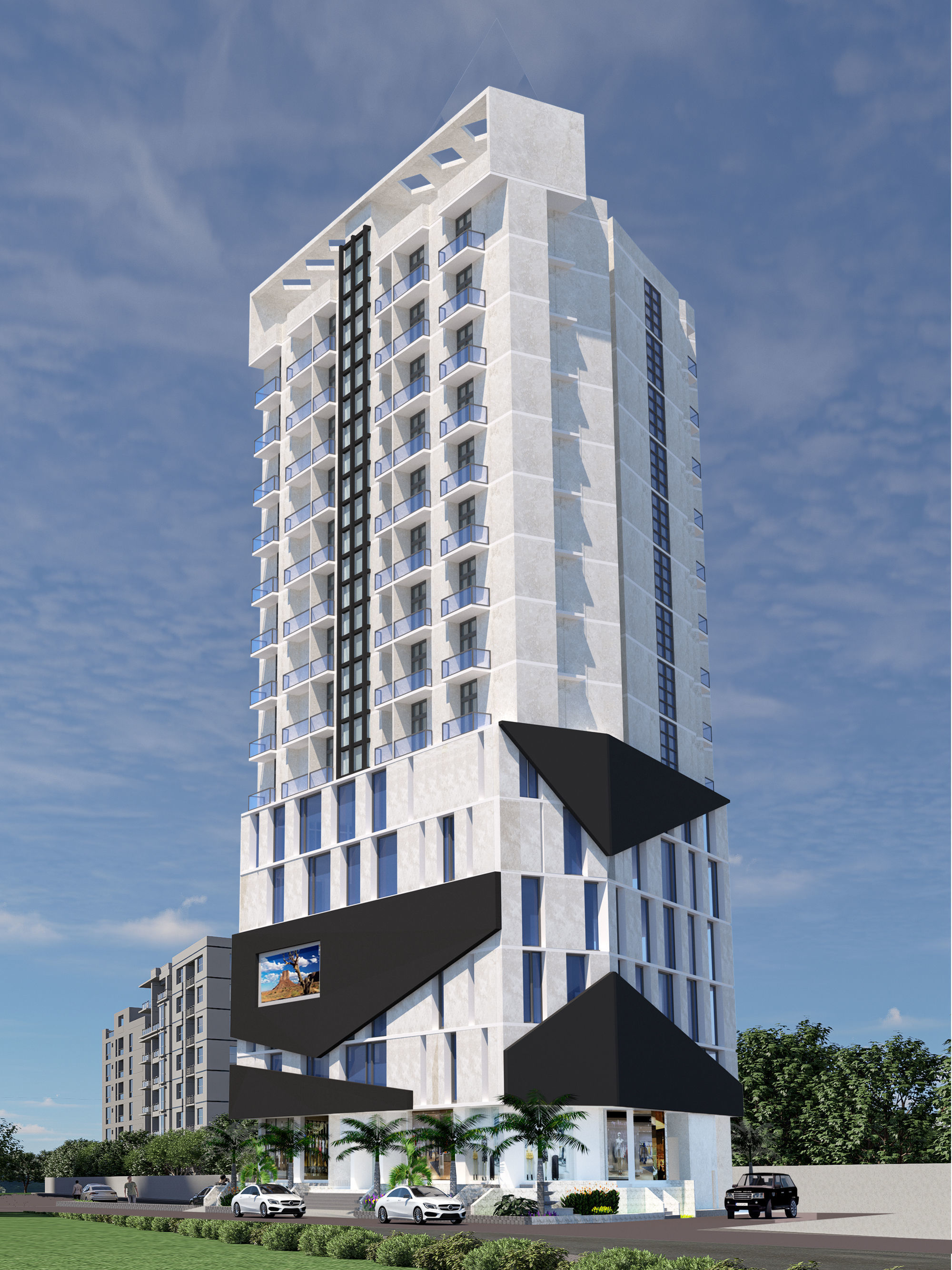 building 3d 3D model_2