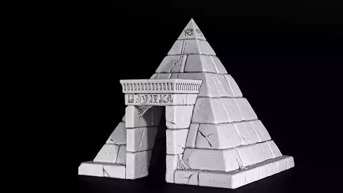 pyramid 3D print model