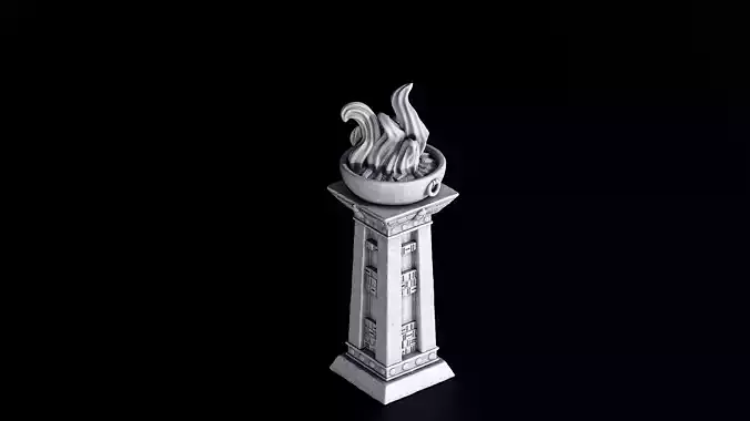 torch  3D print model