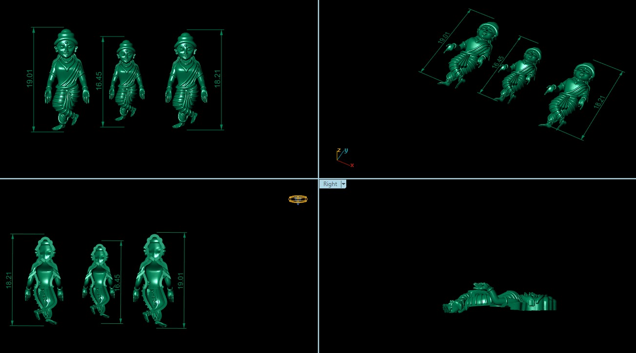 30 high-quality STL files of mixed jewelry designs 3D print model_14