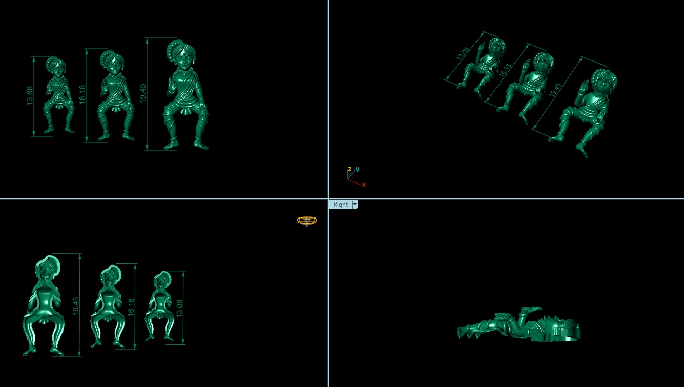 30 high-quality STL files of mixed jewelry designs 3D print model_2