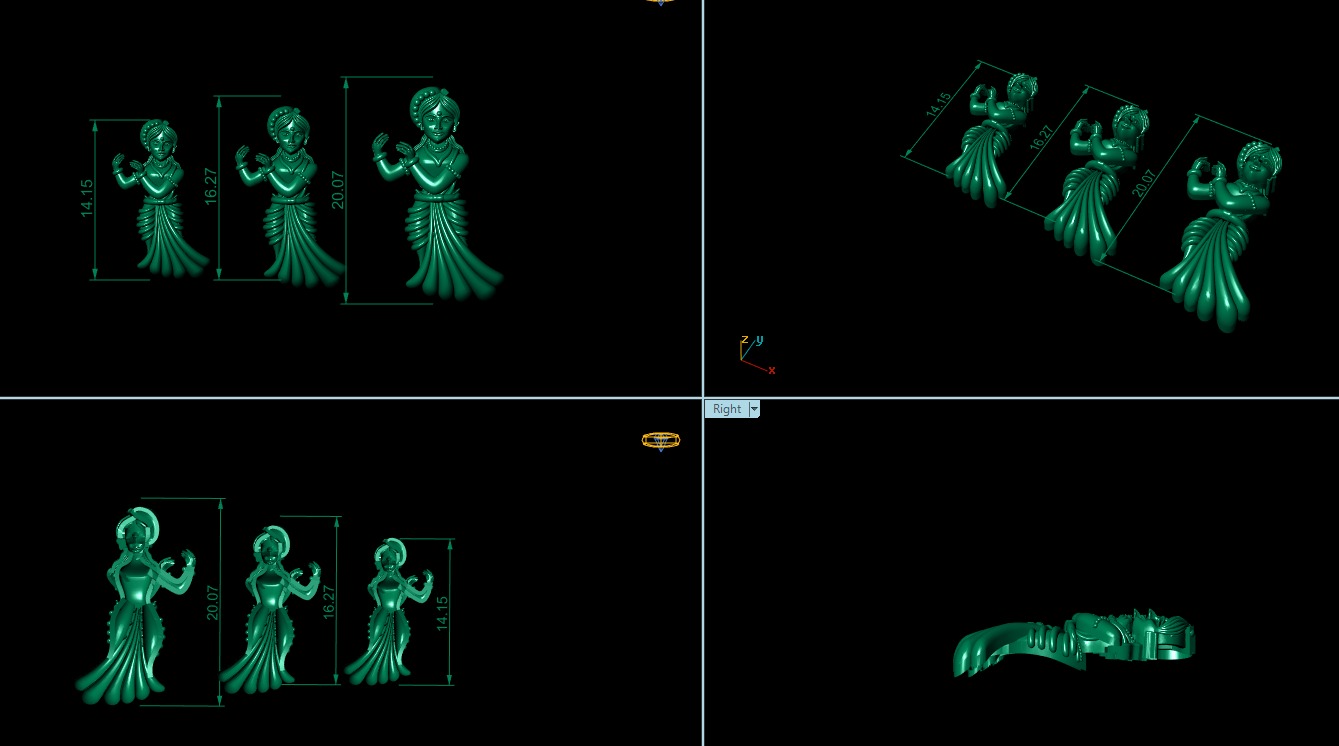 30 high-quality STL files of mixed jewelry designs 3D print model_7