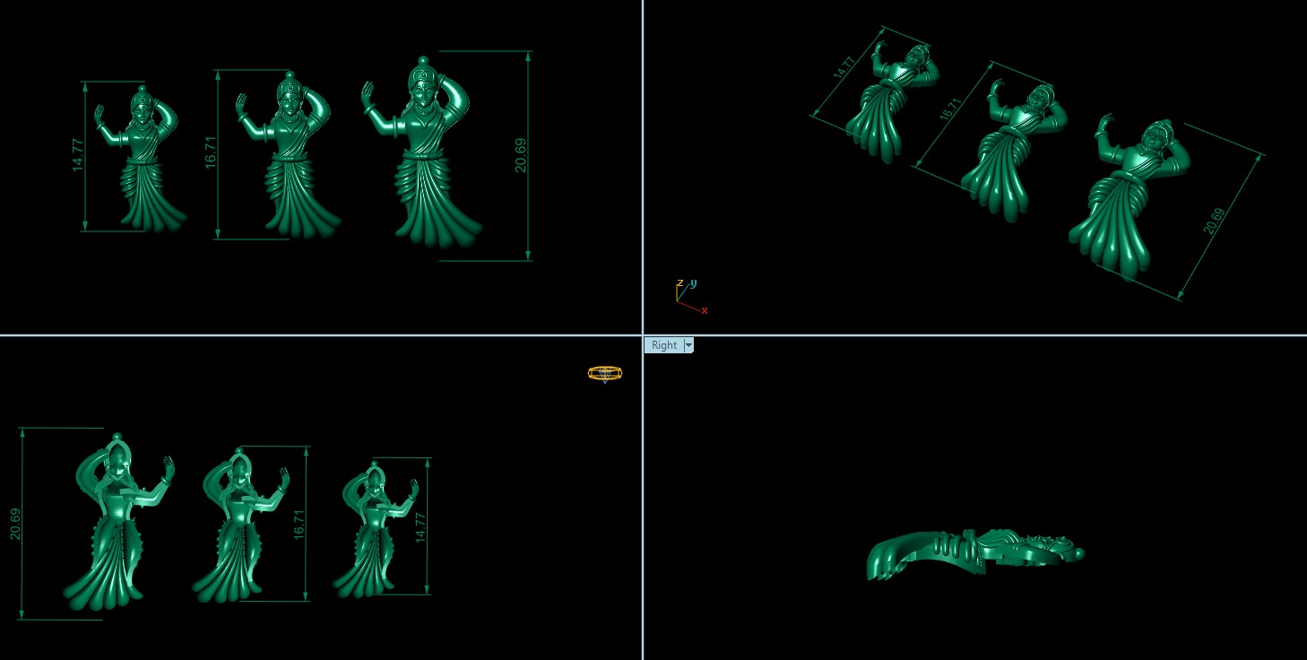 30 high-quality STL files of mixed jewelry designs 3D print model_9