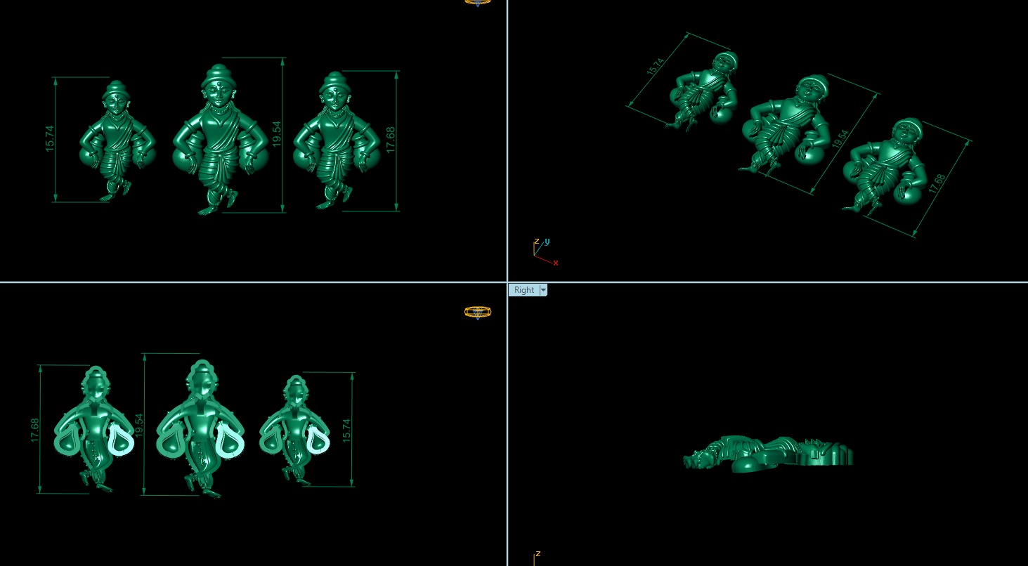 30 high-quality STL files of mixed jewelry designs 3D print model_16