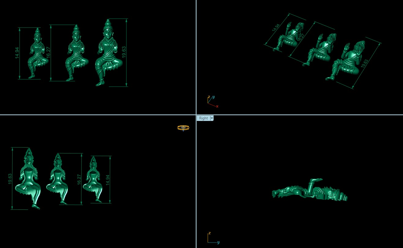 30 high-quality STL files of mixed jewelry designs 3D print model_1