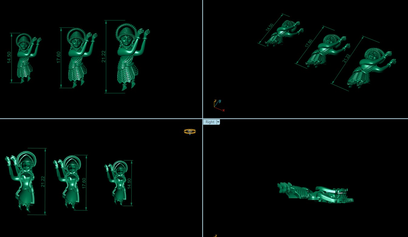 30 high-quality STL files of mixed jewelry designs 3D print model_12