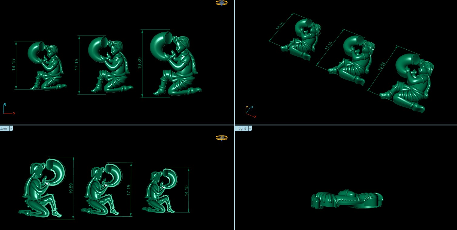 30 high-quality STL files of mixed jewelry designs 3D print model_22