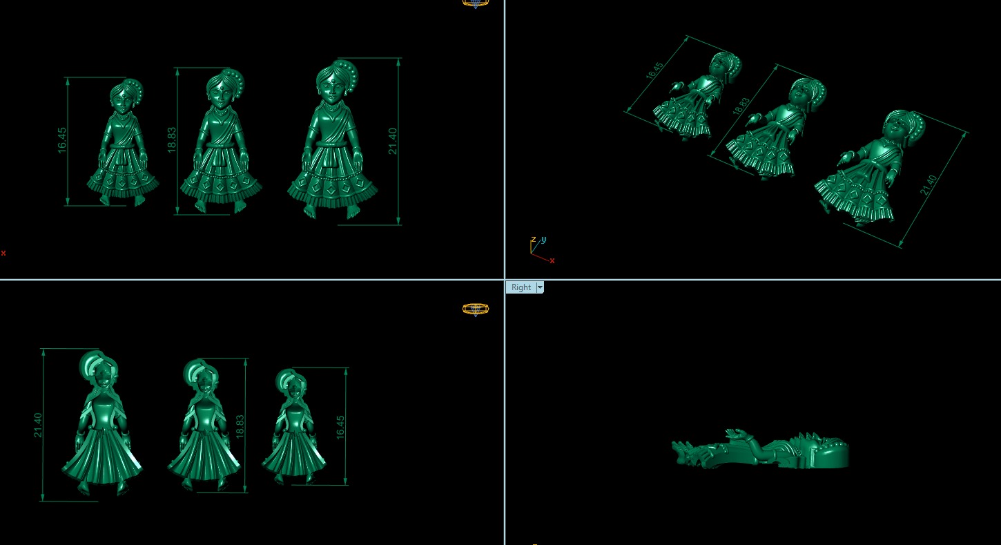 30 high-quality STL files of mixed jewelry designs 3D print model_4