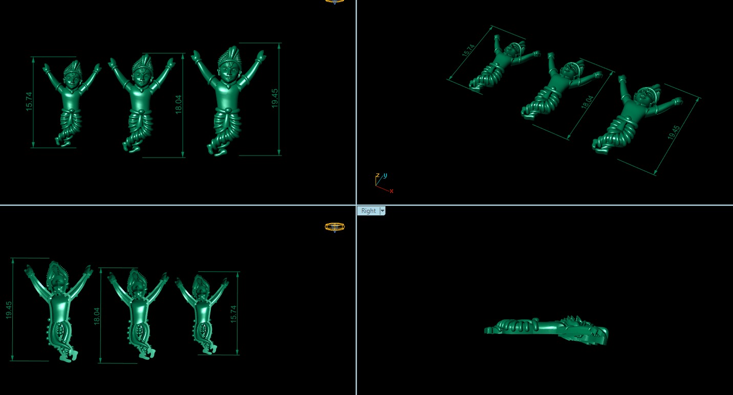 30 high-quality STL files of mixed jewelry designs 3D print model_20