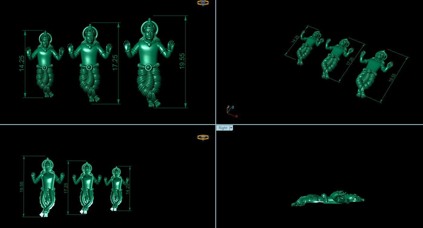 30 high-quality STL files of mixed jewelry designs 3D print model_25