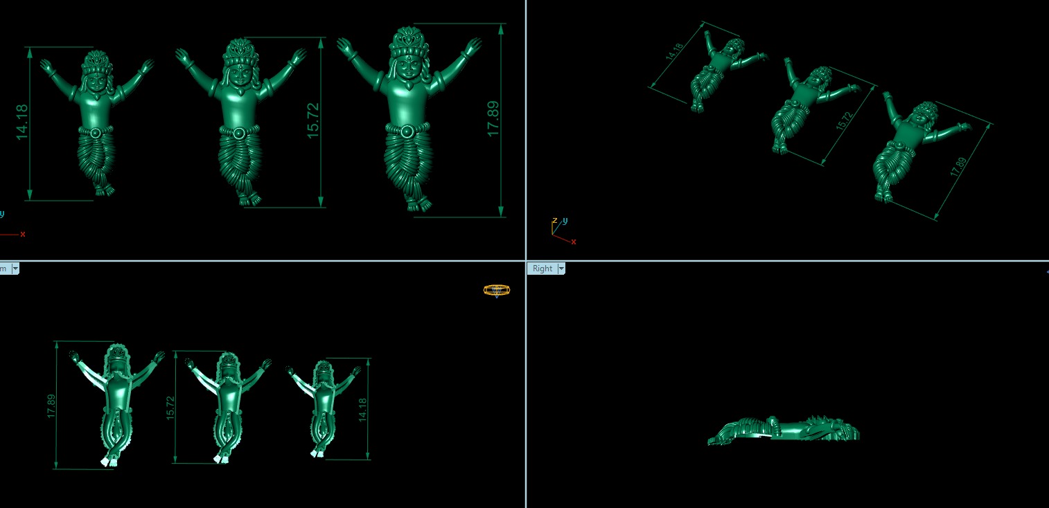 30 high-quality STL files of mixed jewelry designs 3D print model_28