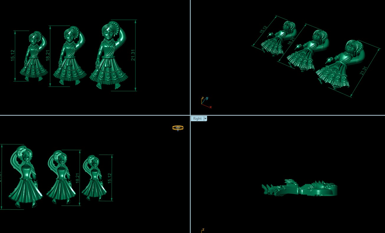 30 high-quality STL files of mixed jewelry designs 3D print model_5