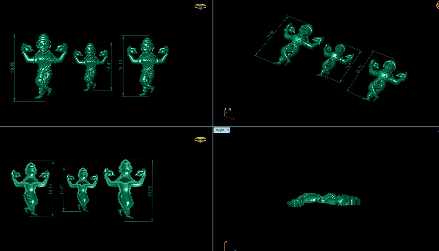 30 high-quality STL files of mixed jewelry designs 3D print model_17