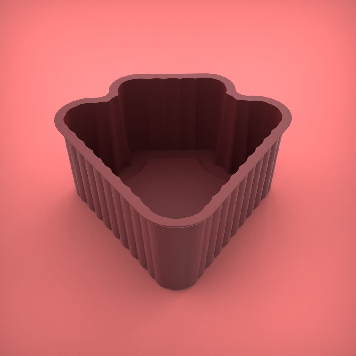 Muffin Cup 3D print model_11