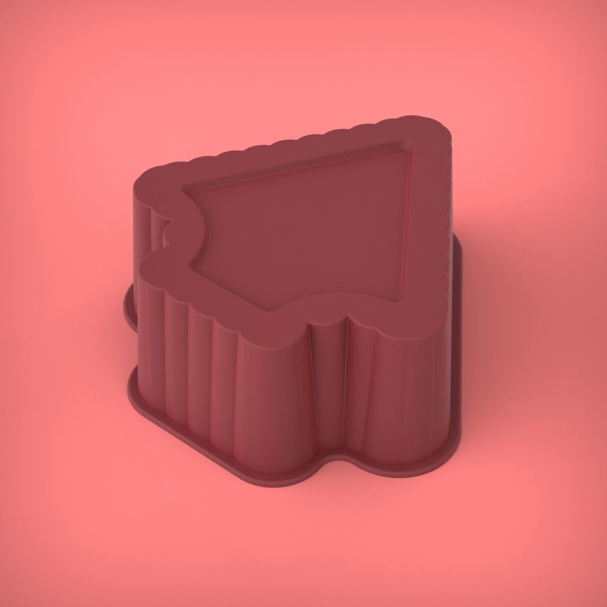 Muffin Cup 3D print model_12