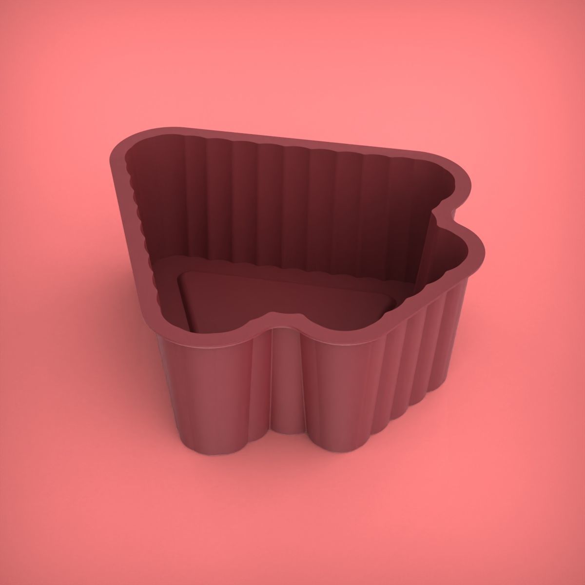 Muffin Cup 3D print model_10