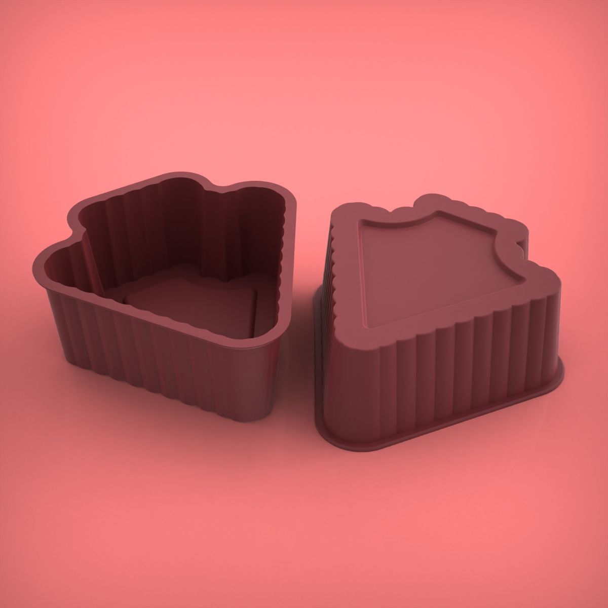 Muffin Cup 3D print model_9