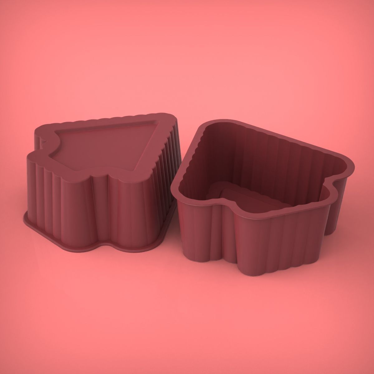 Muffin Cup 3D print model_16
