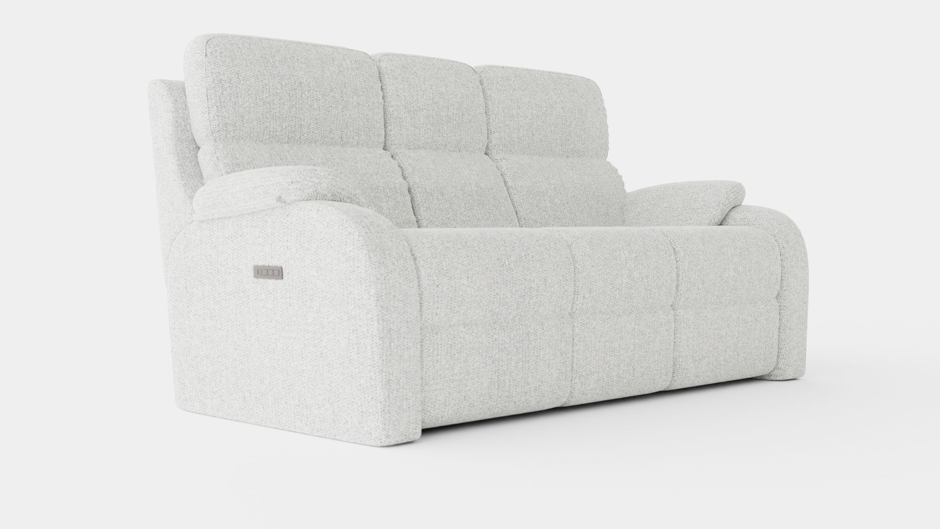 Cygnet Sofa Low-poly 3D model_1