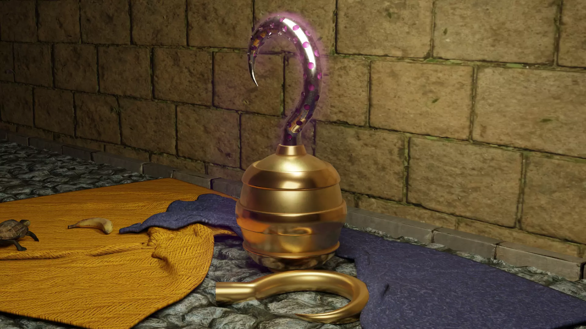 ONE PIECE - CROCODILE HOOK COSPLAY 3D PRINT MODEL 3D print model