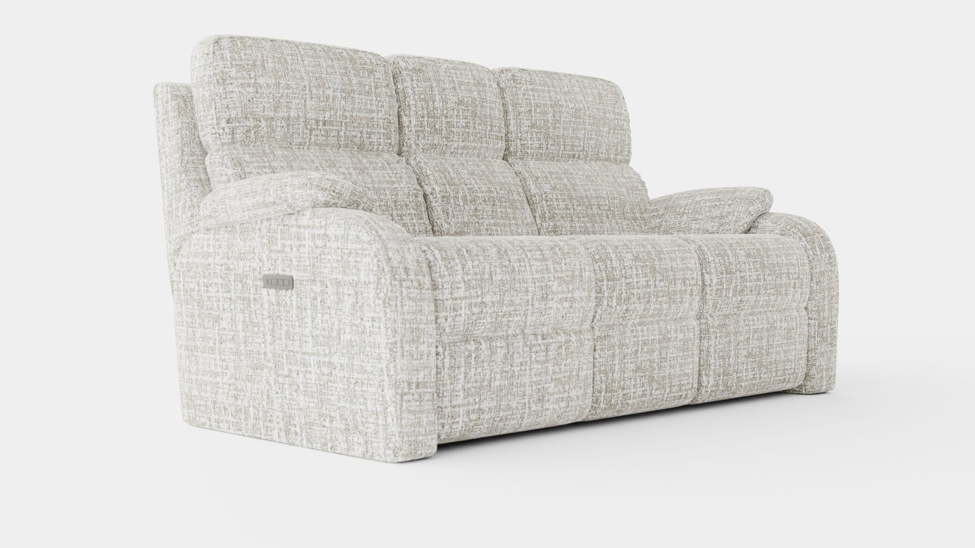 Slate Sofa Low-poly 3D model_1